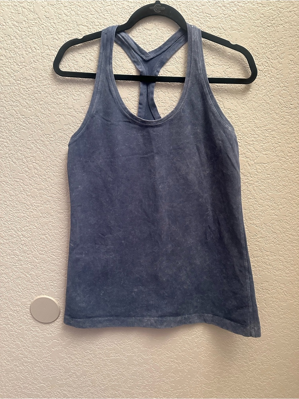 Lululemon Cool Racerback II Tank Top Washed Ink Blue *Size Missing
